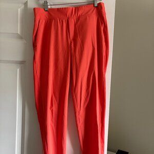 Athleta Brooklyn Ankle Pants sz. 2P in Neon Coral